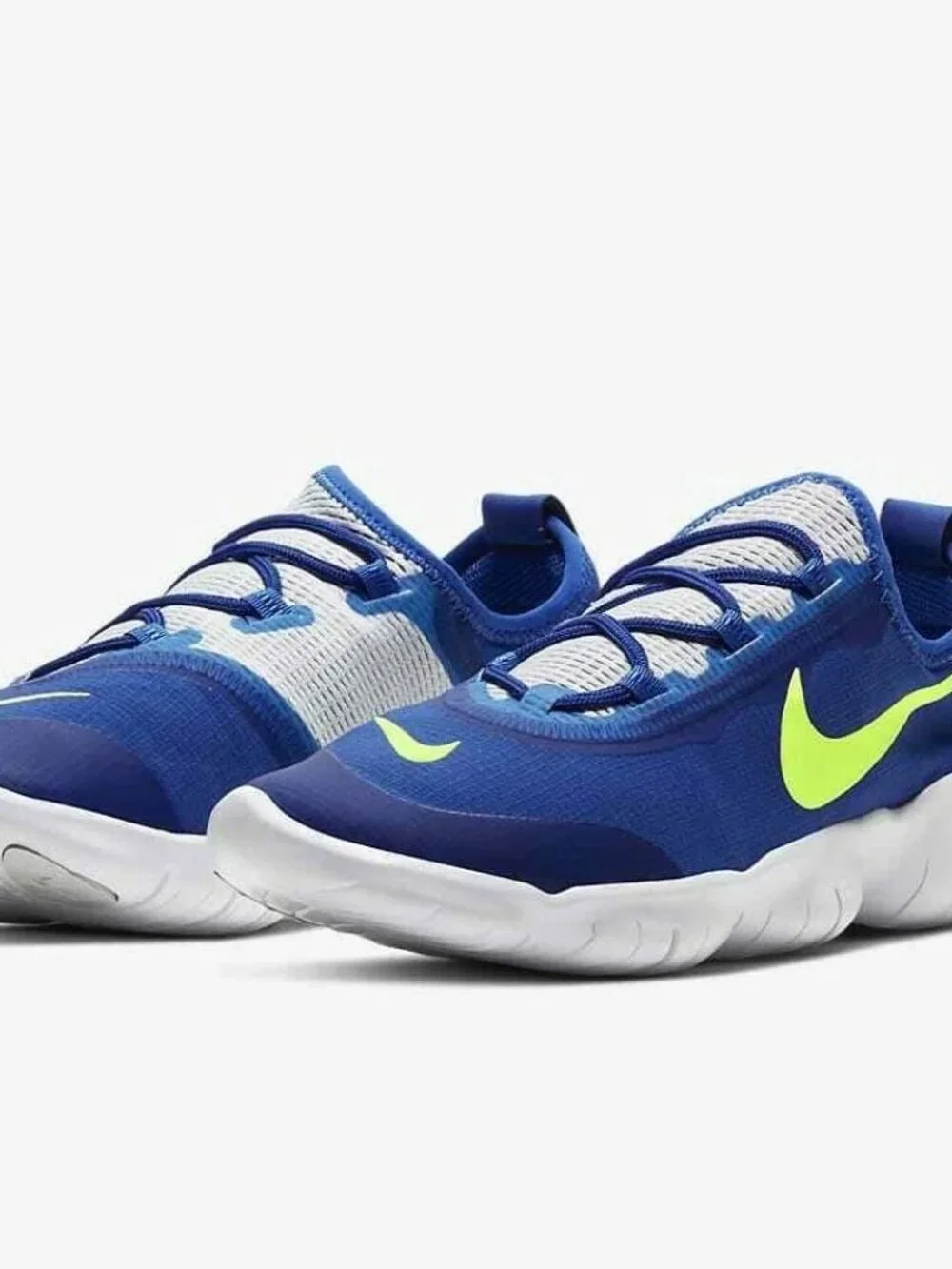 Nike Free RN 5.0 (GS)  Girls Comfortable Running Shoes CJ2079 400 Top off box